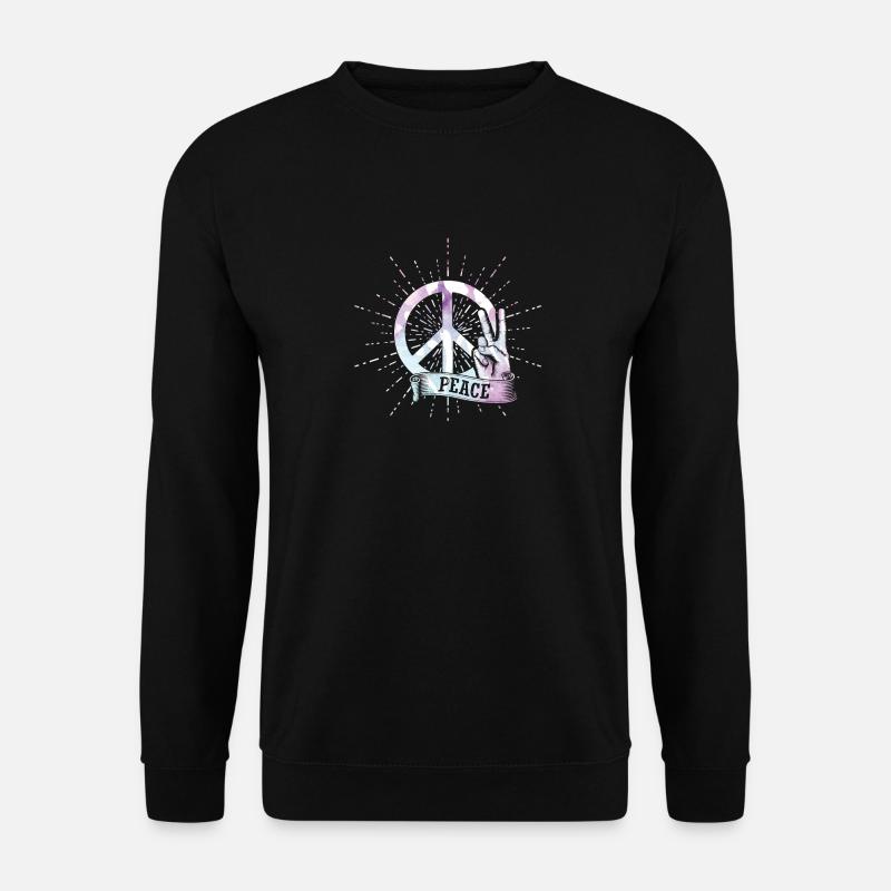peace - Unisex Sweatshirt - black