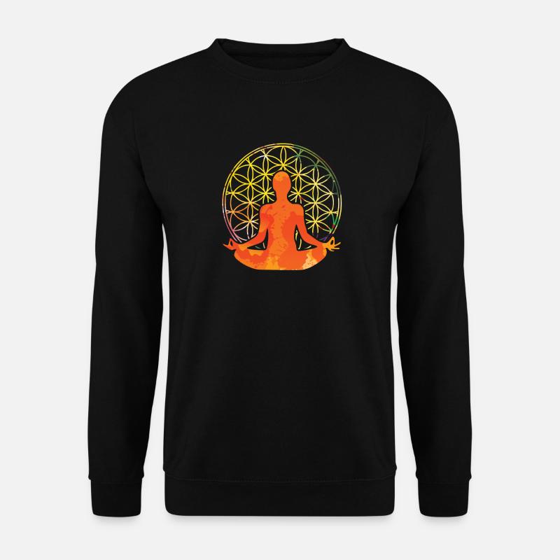 yoga - Unisex Sweatshirt - black