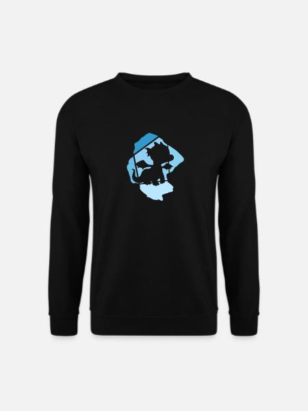 Drache Drachen - Unisex Sweatshirt - black
