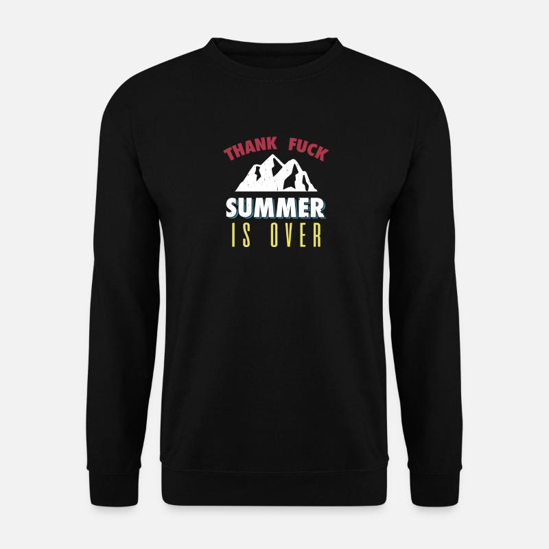 Summer is over - Unisex Pullover - Schwarz