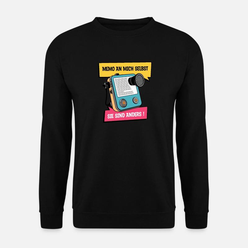 Sie sind anders ! - Unisex Pullover - Schwarz