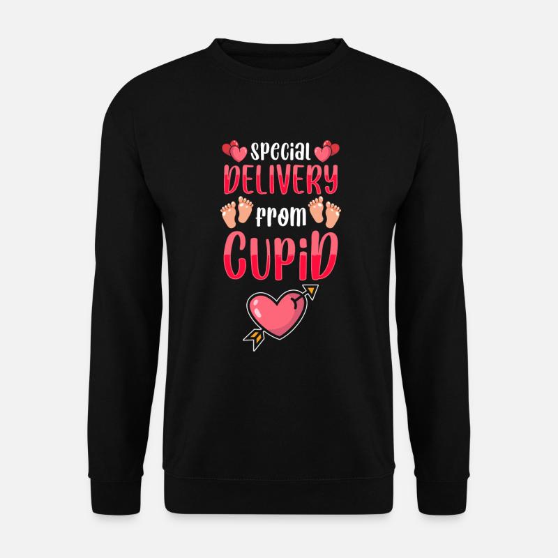 Babybauch Mutter Werdende Mutter Nachwuchs - Unisex Pullover - Schwarz