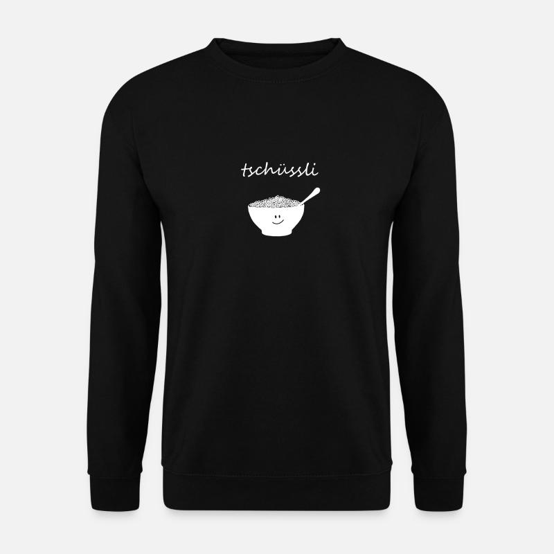 Tschüssli Müsli - Unisex Pullover - Schwarz