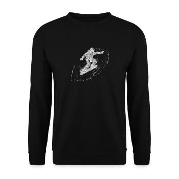 Direction Tal Snowboarding Krasser Snowboard Style - Sweat-shirt Unisexe - noir - Devant - Alina (178cm) & Michal (187cm)
