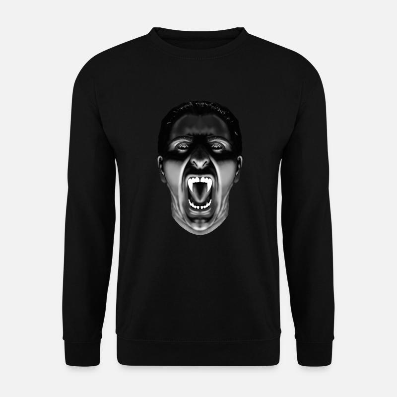 Hissing vampire - Unisex Sweatshirt - black