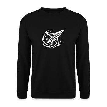 Avion miniature Avion de chasse télécommandé - Sweat-shirt Unisexe - noir - Devant - Alina (178cm) & Michal (187cm)