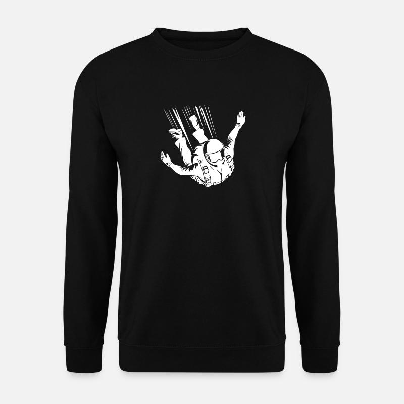 Skydiving Cool Skydiving Jump - Unisex Sweatshirt - black