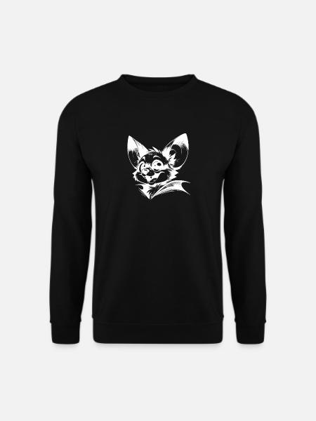 Barneflaggermus vampyr baby tegning - Genser unisex - svart