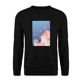 Siren (Odiana) - Unisex Sweatshirt - black - Front - Alina (178cm) & Michal (187cm)