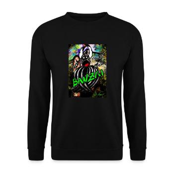 WINTER SPORTS - Unisex Sweatshirt - black - Front - Alina (178cm) & Michal (187cm)