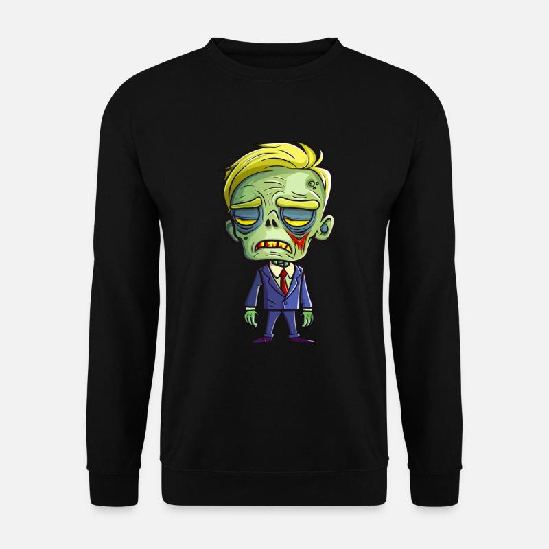 Politiker Halloween - Unisex Pullover - Schwarz