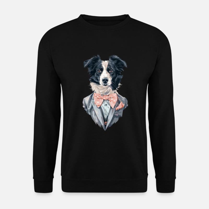 Border Collie - Unisex Pullover - Schwarz