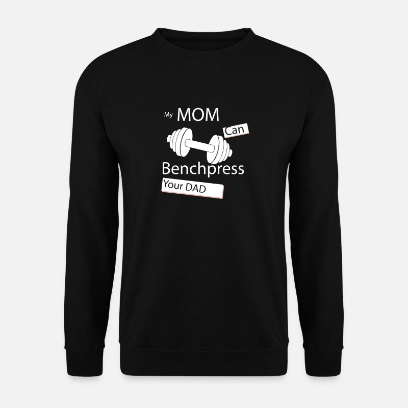 Fitness - Unisex Pullover - Schwarz