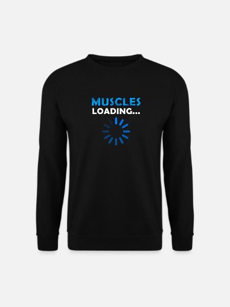 Muscles Loading - Unisex Pullover - Schwarz