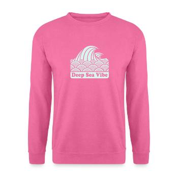 Tiefsee-Vibe - Unisex Pullover - Pink - Vorne