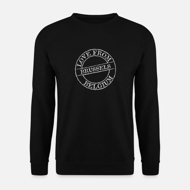 Brussels - Sweat-shirt Unisexe - noir