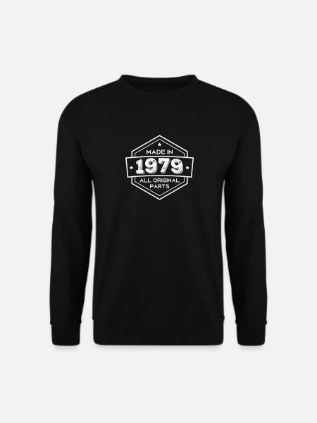 Born 1979 - Unisex Pullover - Schwarz