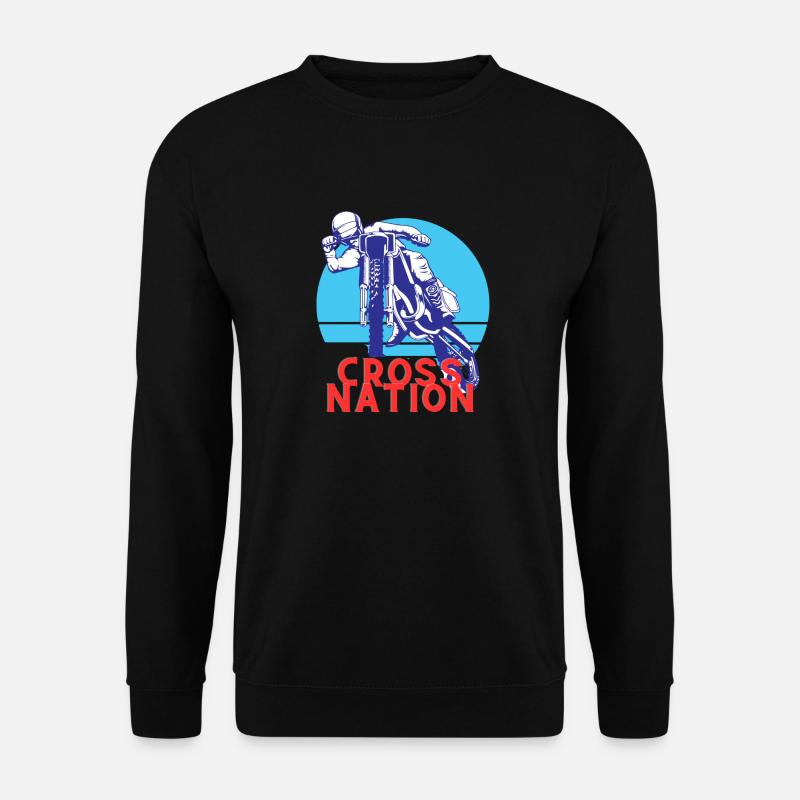 Cross Nation - Unisex Sweatshirt - black