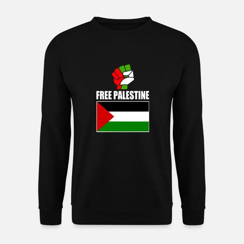 Free palestine - Unisex Sweatshirt - black