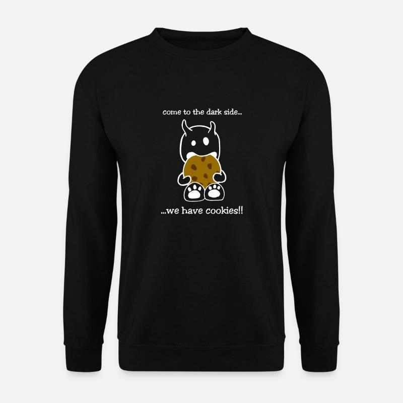 come to the dark side... - Unisex Pullover - Schwarz