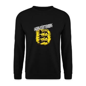 Baden-Württemberg - Unisex Pullover - Schwarz - Vorne - Alina (178cm) & Michal (187cm)