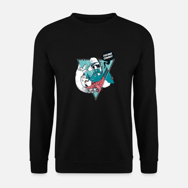 COCAINE COWBOY - Unisex Pullover - Schwarz