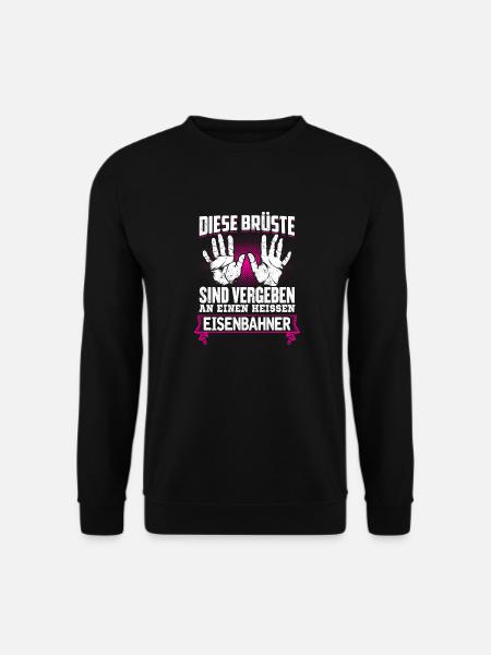 EISENBAHNER - Brüste - Unisex Pullover - Schwarz