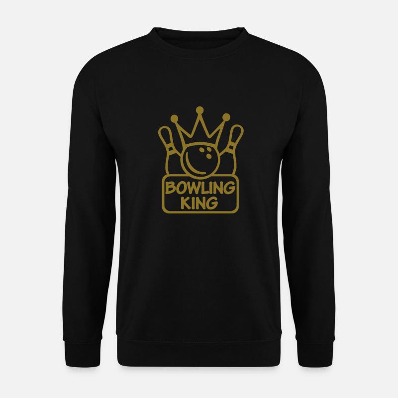 Bowling king - Unisex Sweatshirt - black