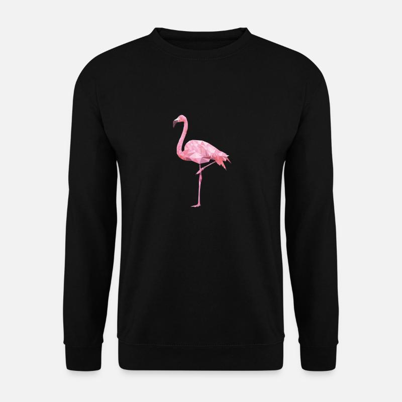 Flamingo-shirt - Unisex Pullover - Schwarz