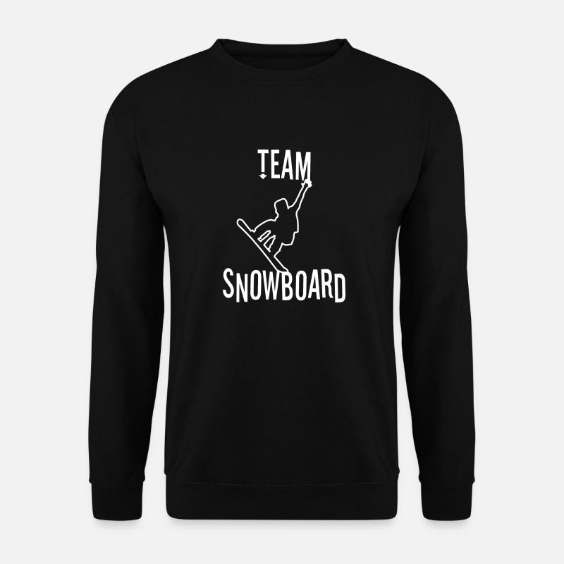 Team snowboard - Unisex Sweatshirt - black