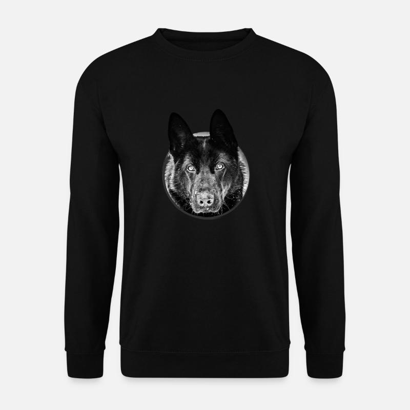 German shepherd - Unisex Sweatshirt - black