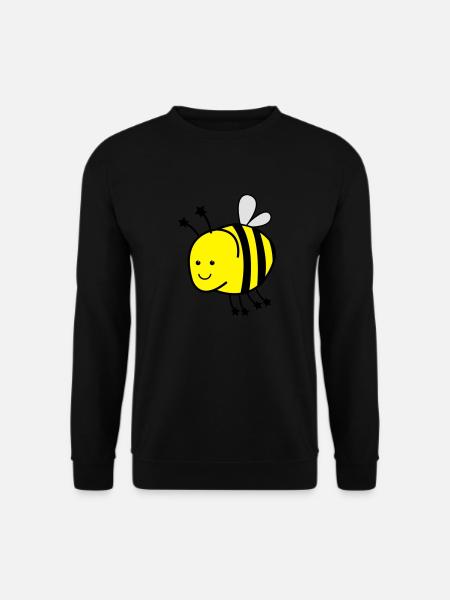 lustige_biene - Unisex Sweatshirt - black
