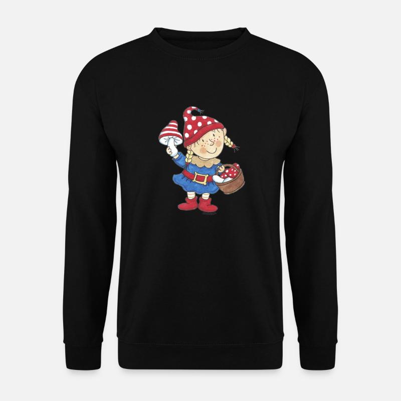 Wichtel_02 - Unisex Pullover - Schwarz