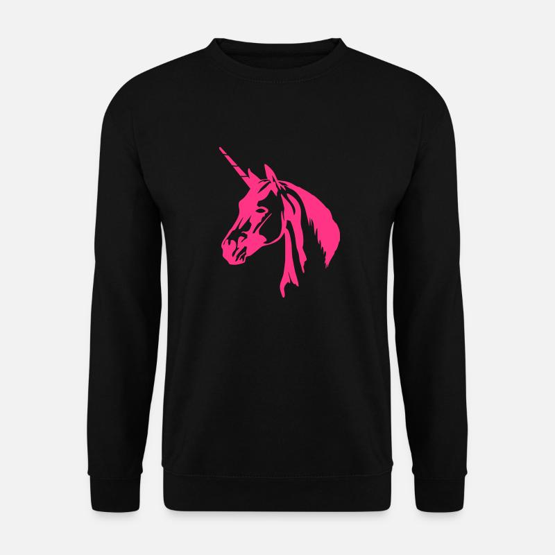 einhorn_01 - Unisex Pullover - Schwarz