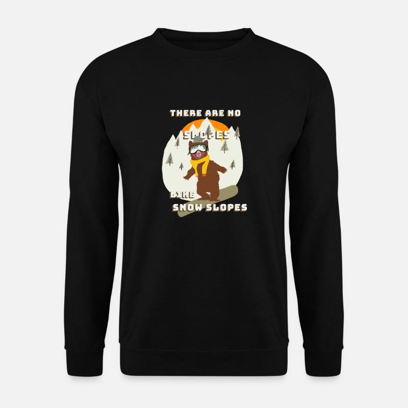 slopes - Unisex Sweatshirt - black