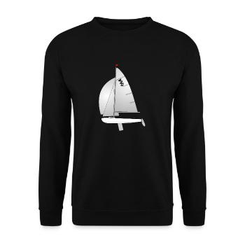 420 crack - Unisex Sweatshirt - black - Front - Alina (178cm) & Michal (187cm)