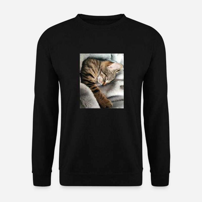 Katze - Unisex Pullover - Schwarz