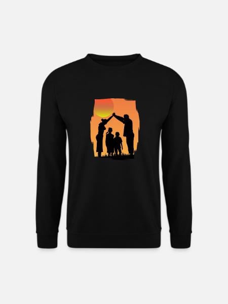 Family - Unisex Sweatshirt - black