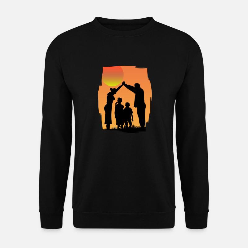 FAMILIE - Unisex Pullover - Schwarz