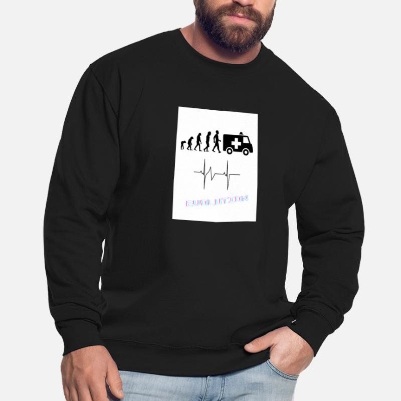 Evolution dans les services de secours Sweat-shirt Unisexe