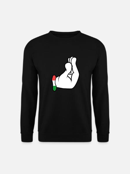 Italien - Unisex Pullover - Schwarz