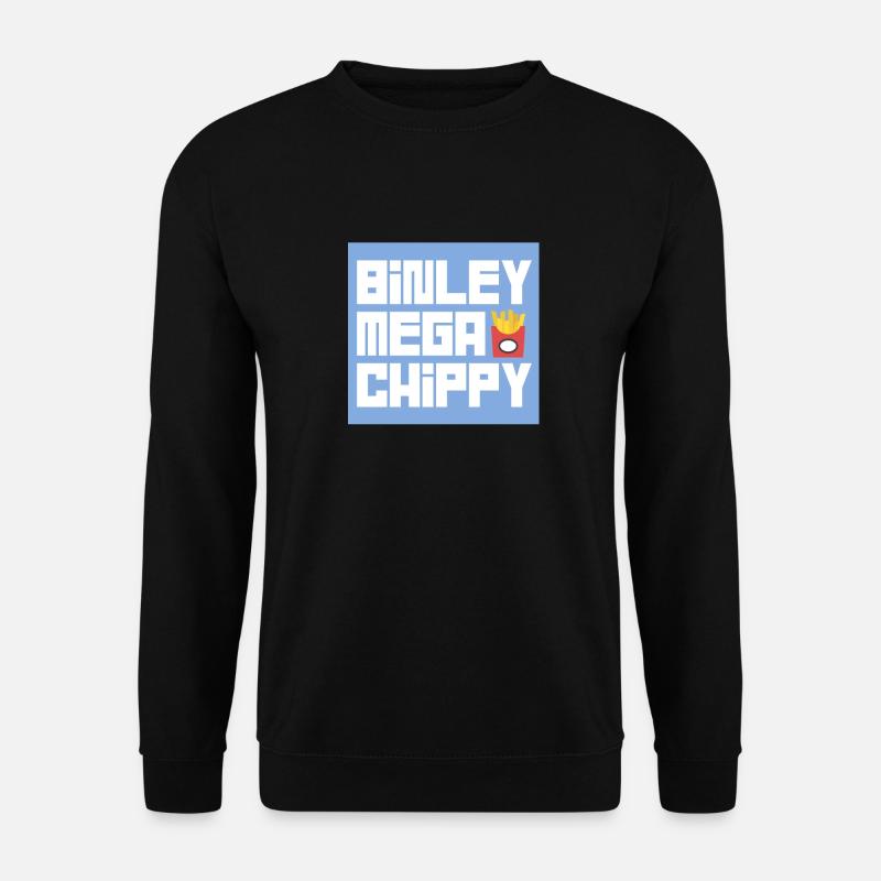 BINLEY mega chippy - Unisex Pullover - Schwarz