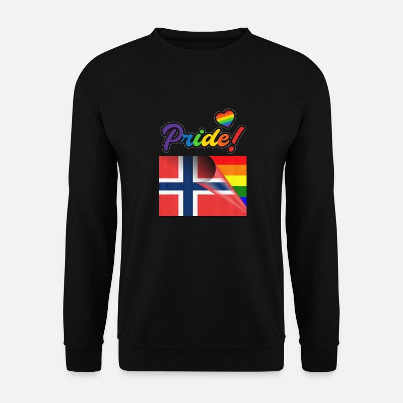 Oslo Stolz - Unisex Pullover - Schwarz
