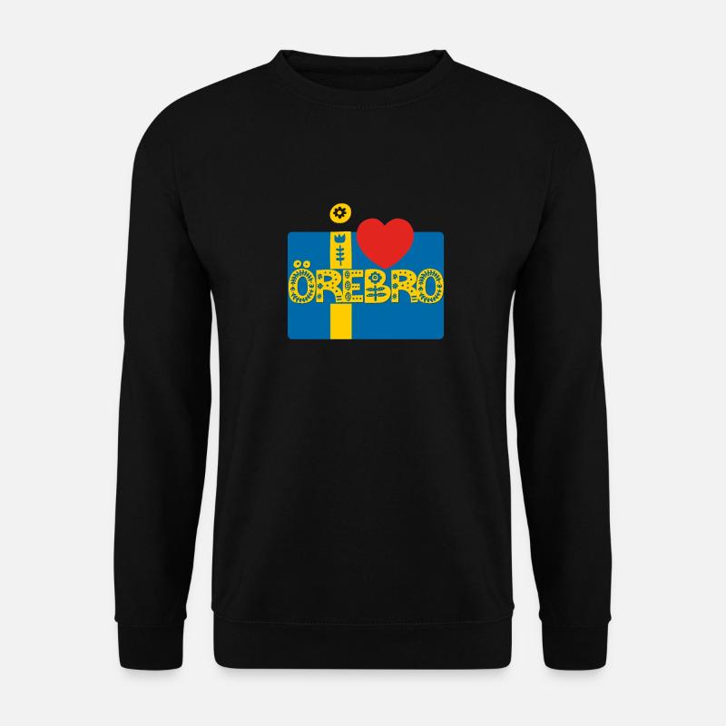 Örebro Schweden - Unisex Pullover - Schwarz