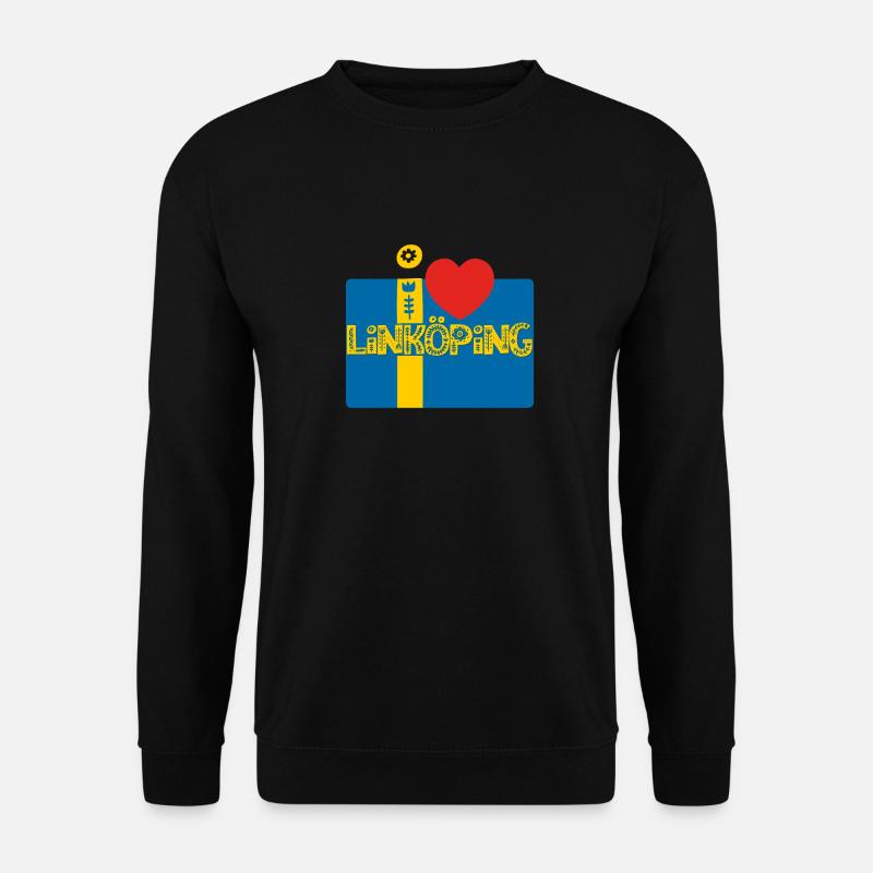 Linköping - Unisex Pullover - Schwarz