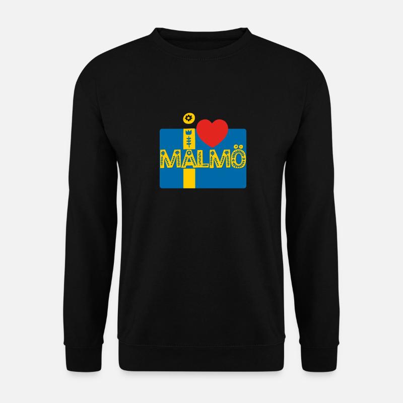 malmö - Unisex Sweatshirt - black