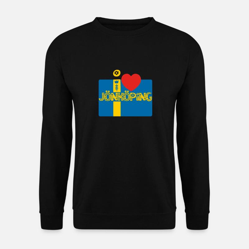 Jönköping - Unisex Pullover - Schwarz
