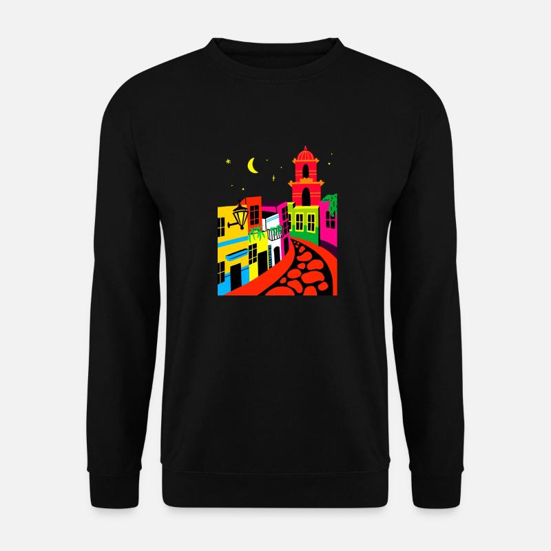 Mexico Spain - Unisex Sweatshirt - black