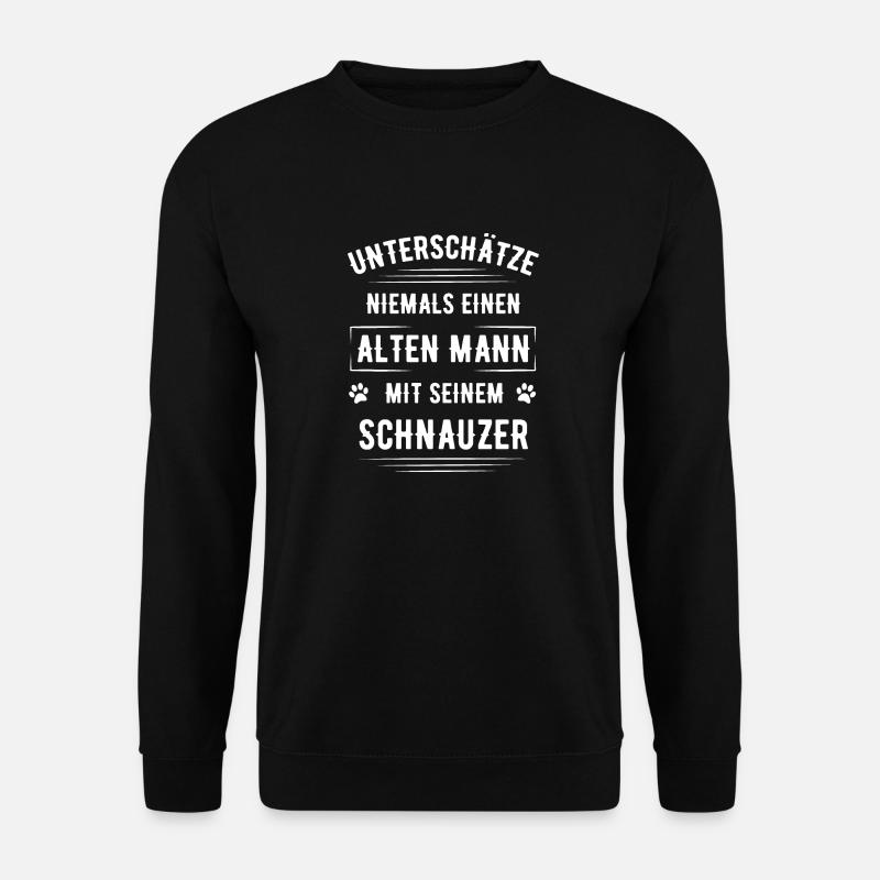 Schnauzer - Unisex Pullover - Schwarz