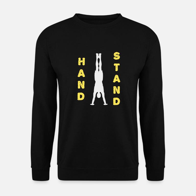 Handstand Balance : Calisthenics - Unisex Pullover - Schwarz